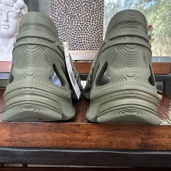 NEW ADIDAS ADIFOAM SUPERNOVA MEN SIZE 8 RARE FOCUS OLIVE SLIP ON RUNNING SHOE - Picture 9 of 9